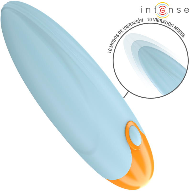 Intense Mike Vibrating Bullet 10 Vibraciones Azul