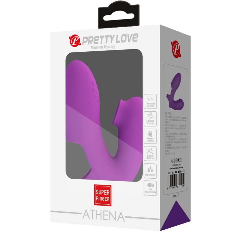 Pretty Love Athena - Estimulador de Clítoris con Vibración