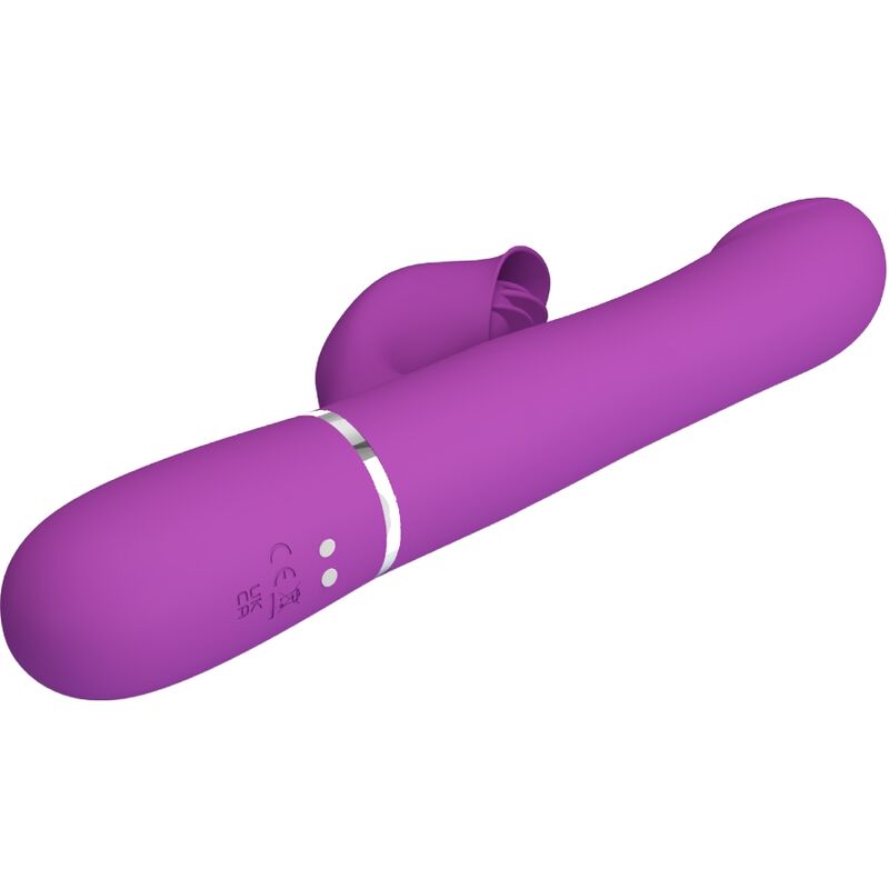 Pretty Love 4 en 1 Vibrador Multifunción Púrpura