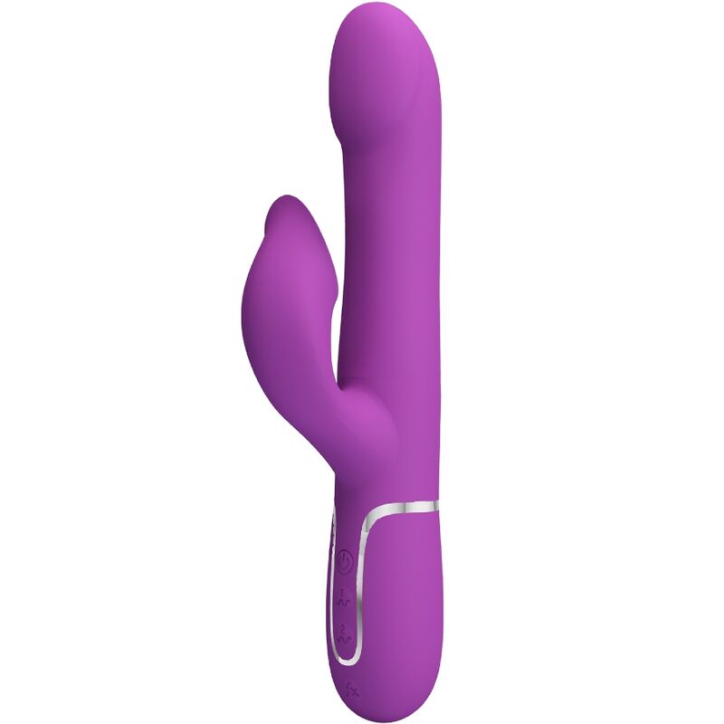 Pretty Love 4 en 1 Vibrador Multifunción Púrpura