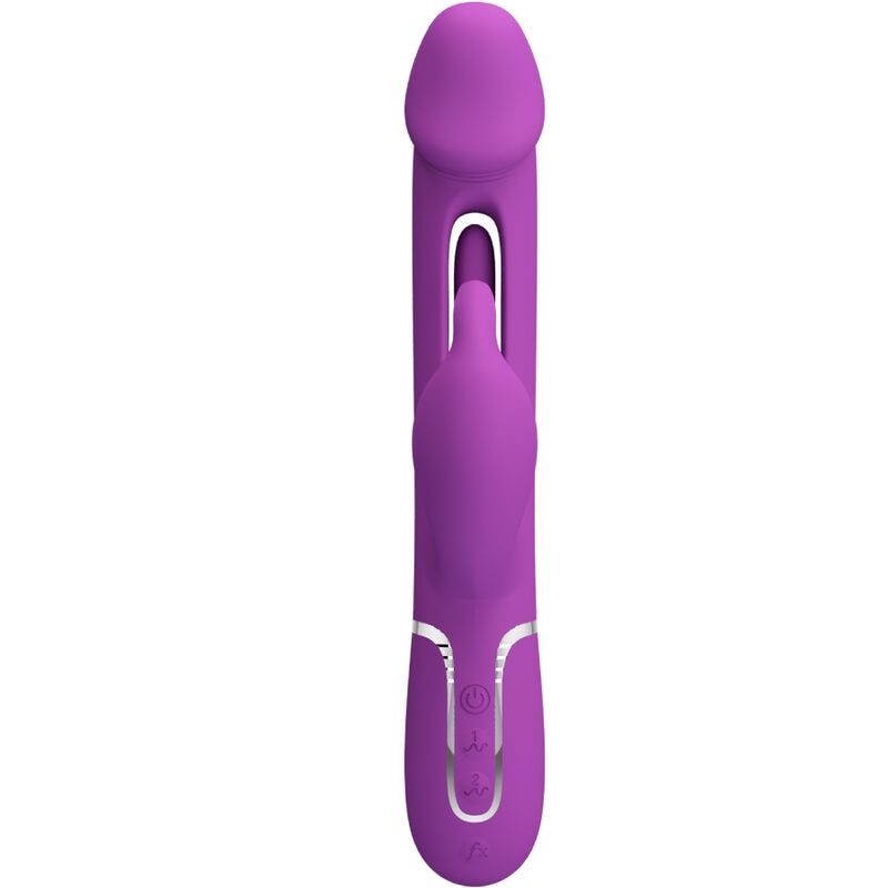 Pretty Love Kampas 3 in 1 - Vibrador Conejo Multifunción Púrpura