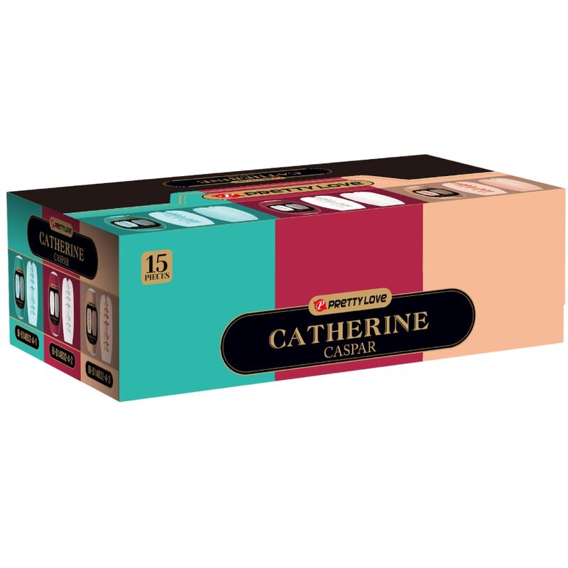 Pretty Love Caspar Pack - Set de 15 Masturbadores Masculinos