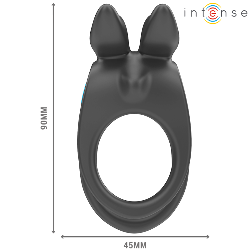 Intense Sam Vibrator - Anillo Doble de Pene con 10 Vibraciones