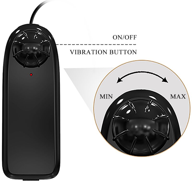 Baile Bahamut Realistic Vibrator 21.8 cm con Control Remoto