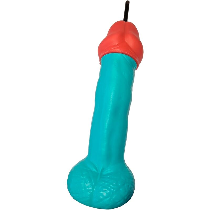 Diablo Picante Blue Plastic Penis Cup