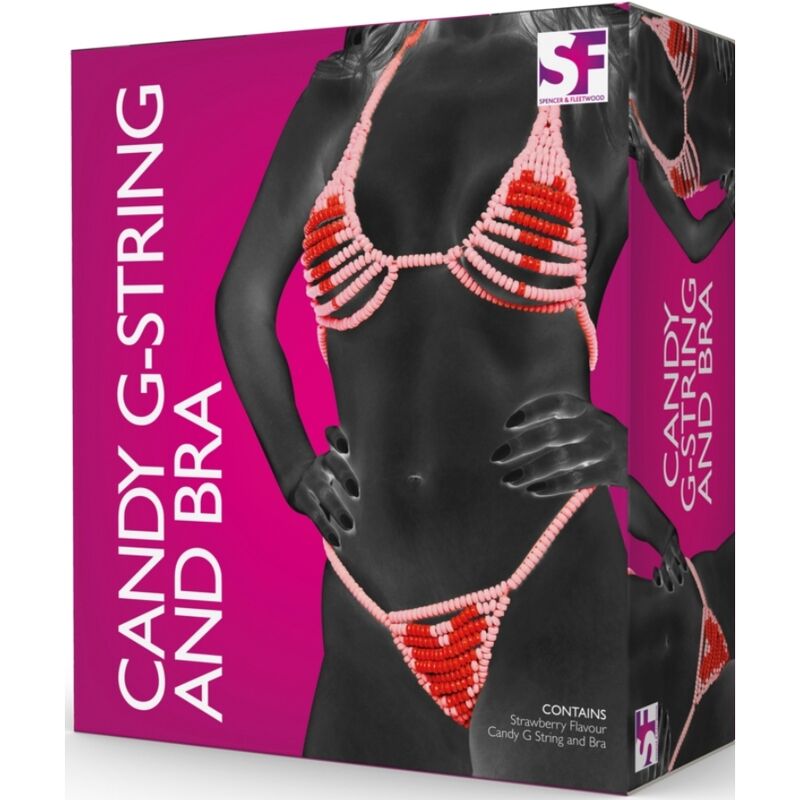 Spencer & Fleetwood Candy Lovers G-String and Bra Set