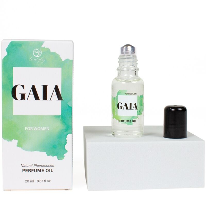 Secretplay Gaia - Perfume de Feromonas Natural en Aceite para Mujer 20 ml
