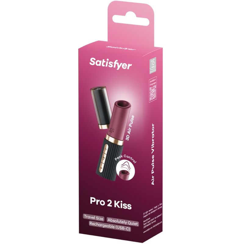Satisfyer Pro 2 Kiss Wave - Estimulador de Clítoris
