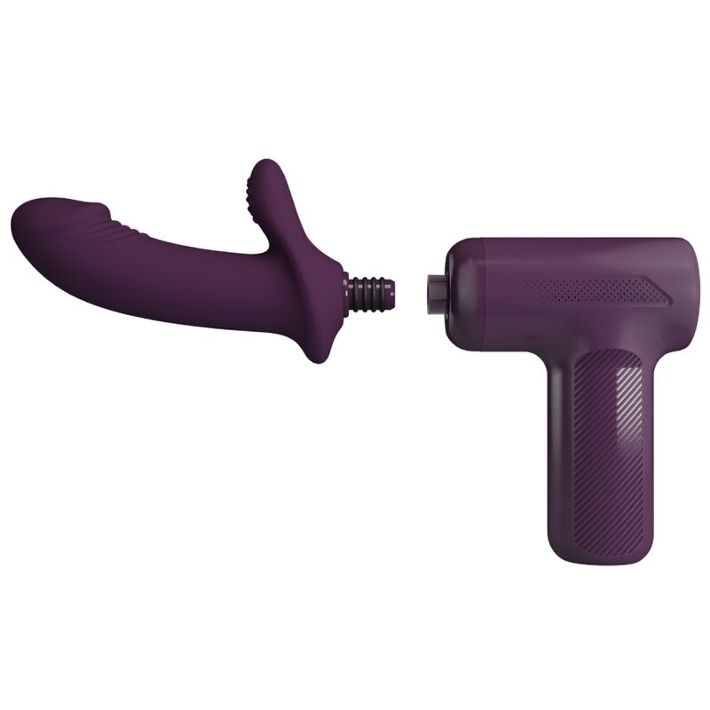 Pretty Love DJ Scholar Massager 5 Velocidades Púrpura