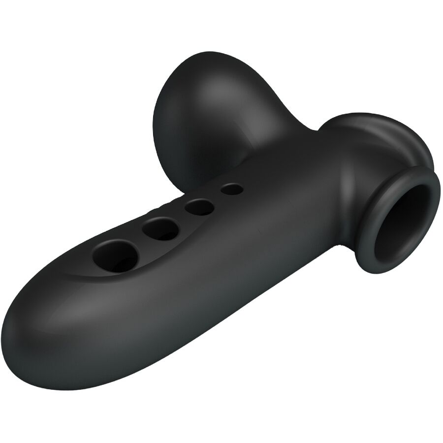 Pretty Love Crane Penis Sleeve with Airbag Black