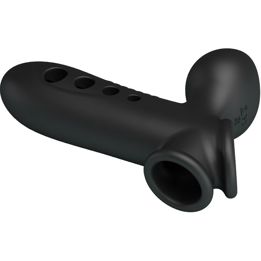 Pretty Love Crane Penis Sleeve with Airbag Black