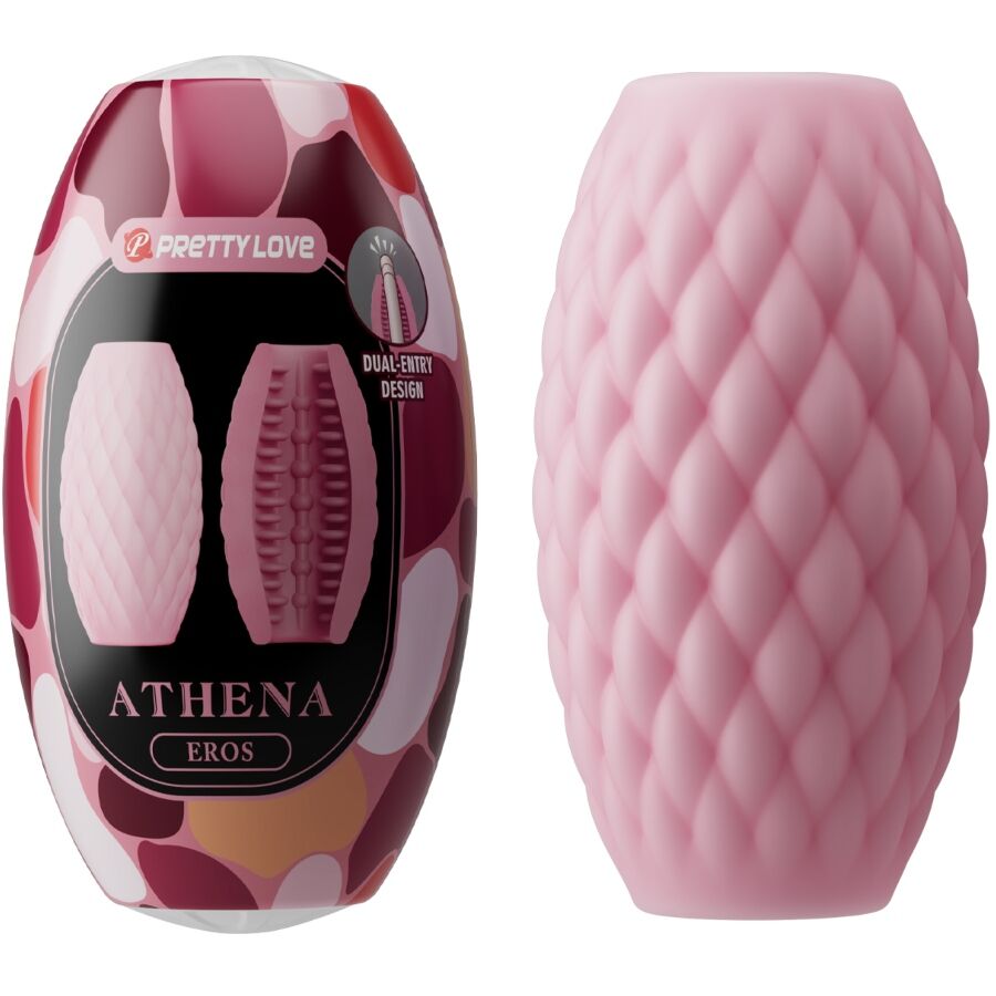 Pretty Love Athena Eros Masturbador de Silicona Rosa