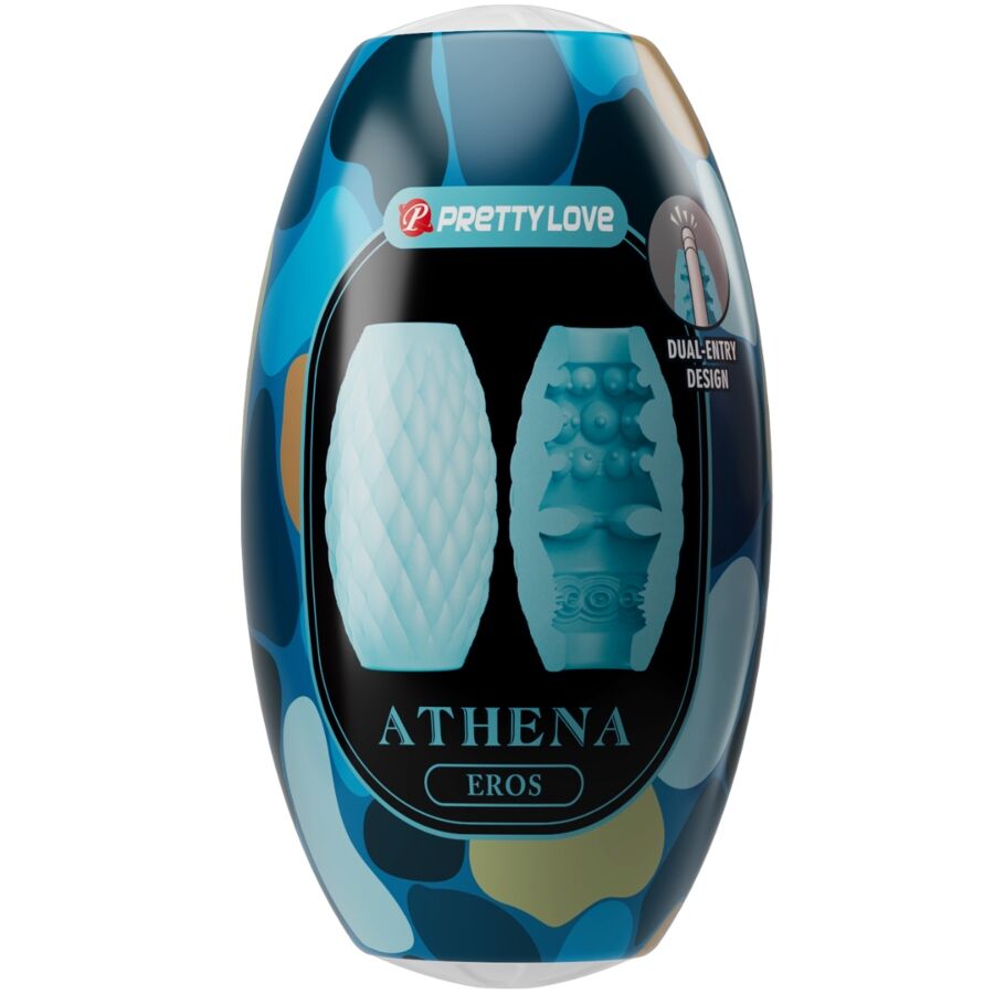 Pretty Love Athena Eros - Masturbador de Silicona Azul