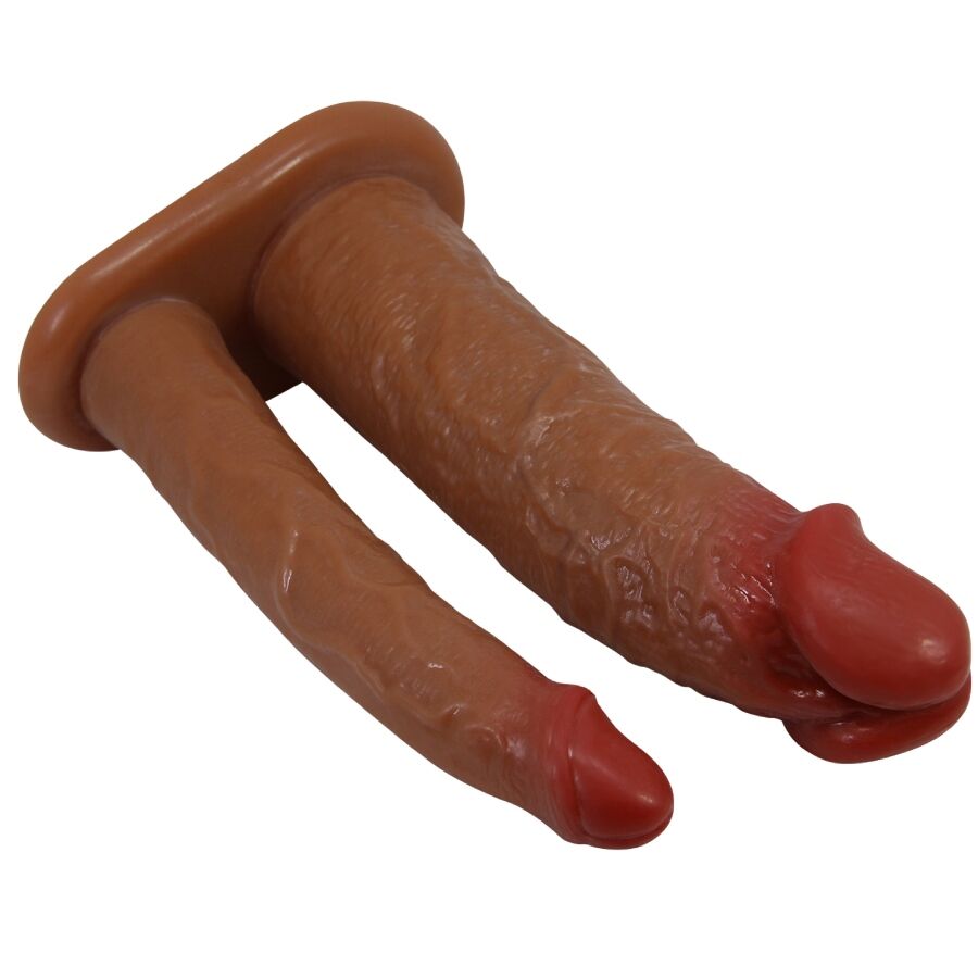 Pretty Love Yairon Double Penis Sleeve - Extensión 4 cm