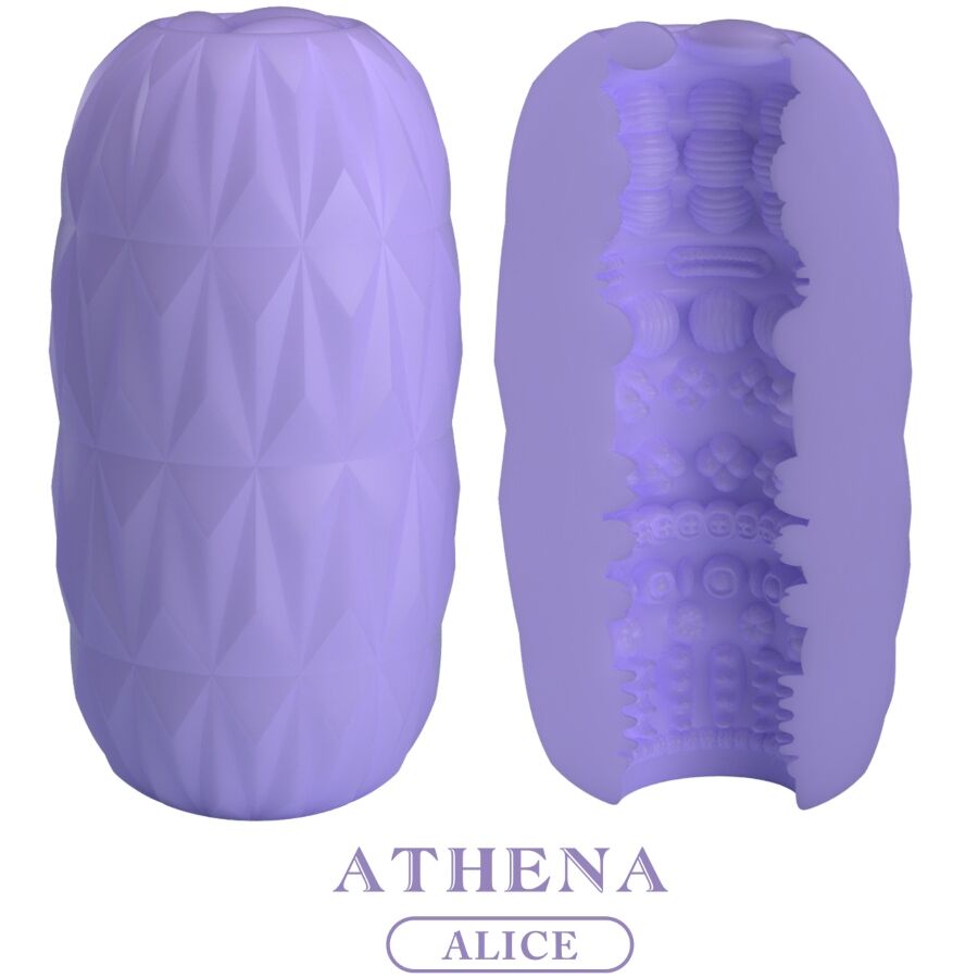 Pretty Love Athena Alice Masturbador Masculino Púrpura