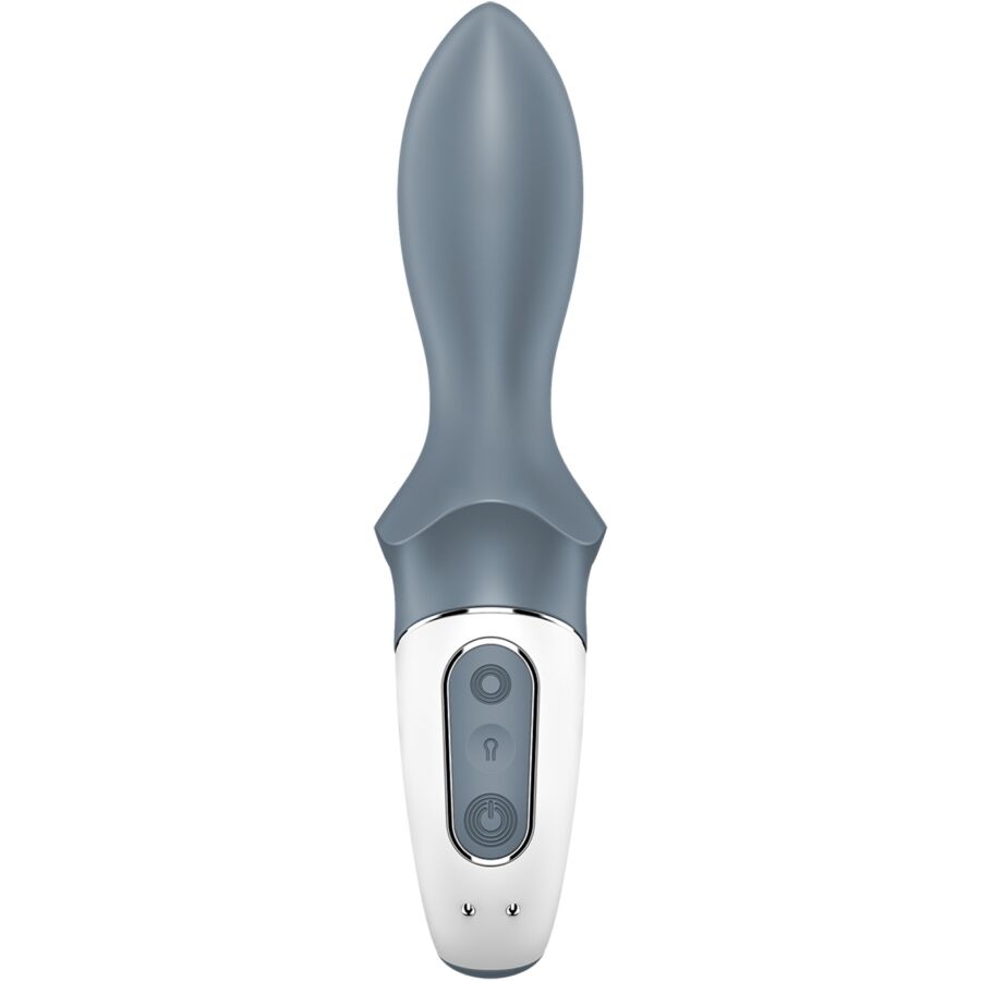 Satisfyer Air Pump Booty 1 - Vibrador Anal Inflable Gris
