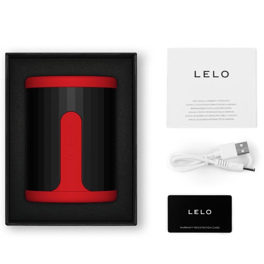 LELO F2S™ Masturbador Inteligente con App - Entrenamiento de Resistencia