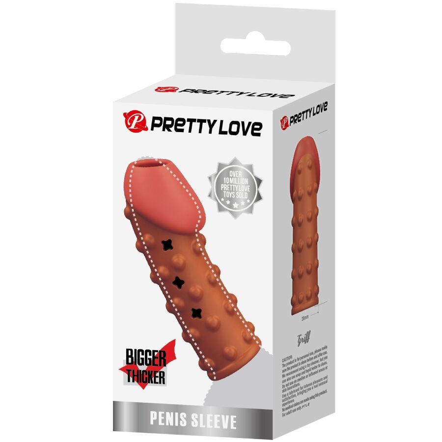 Pretty Love Tight and Volumizing Penis Sleeve Natural