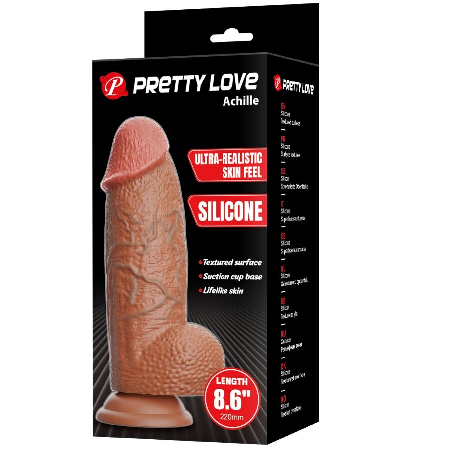 Pretty Love Achille Ultra Realistic Dildo 22 cm