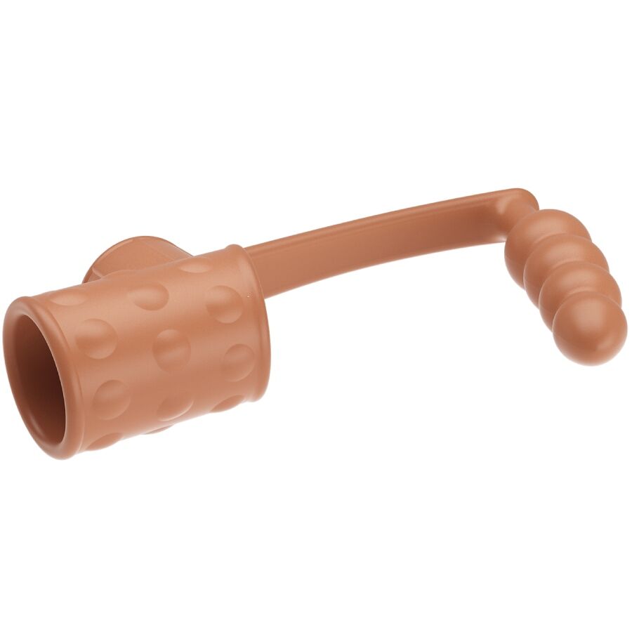 Pretty Love Penis Sleeve with Anal Plug Natural
