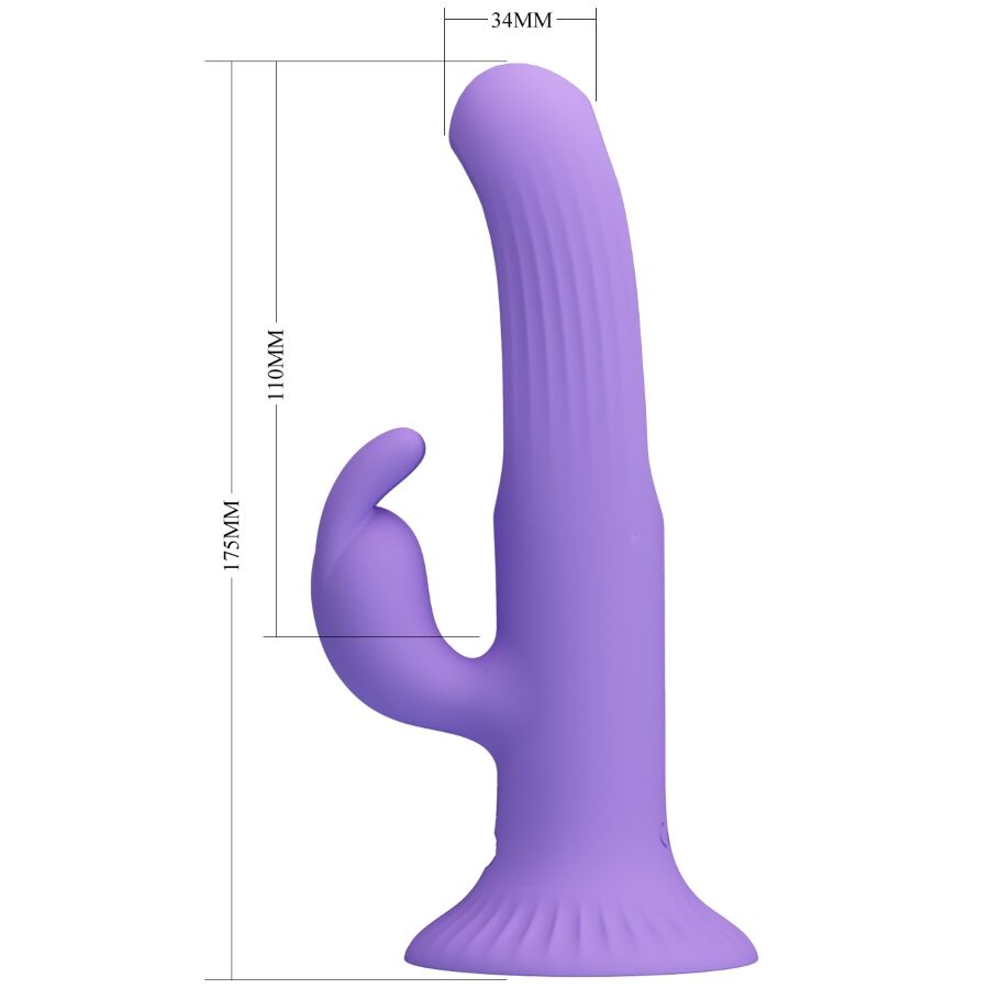 Pretty Love Killmoulis Rabbit Vibrator - 12 Modos de Vibración