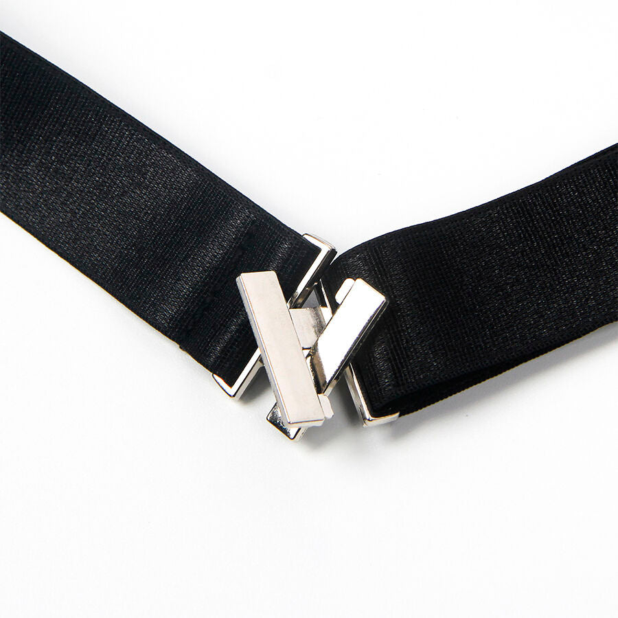 Ligueros Ajustables Negros Subblime - Diseño Versátil y Cómodo