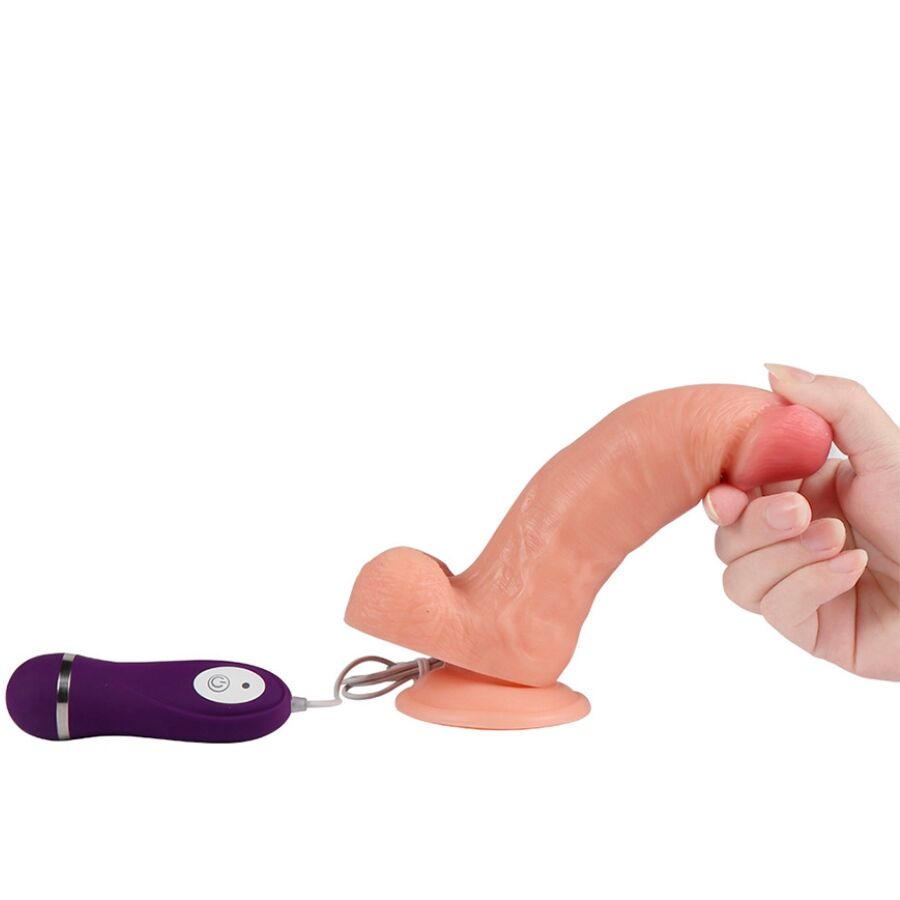 Shequ Iron Dragon Vibrator con Control Remoto 17.5 cm