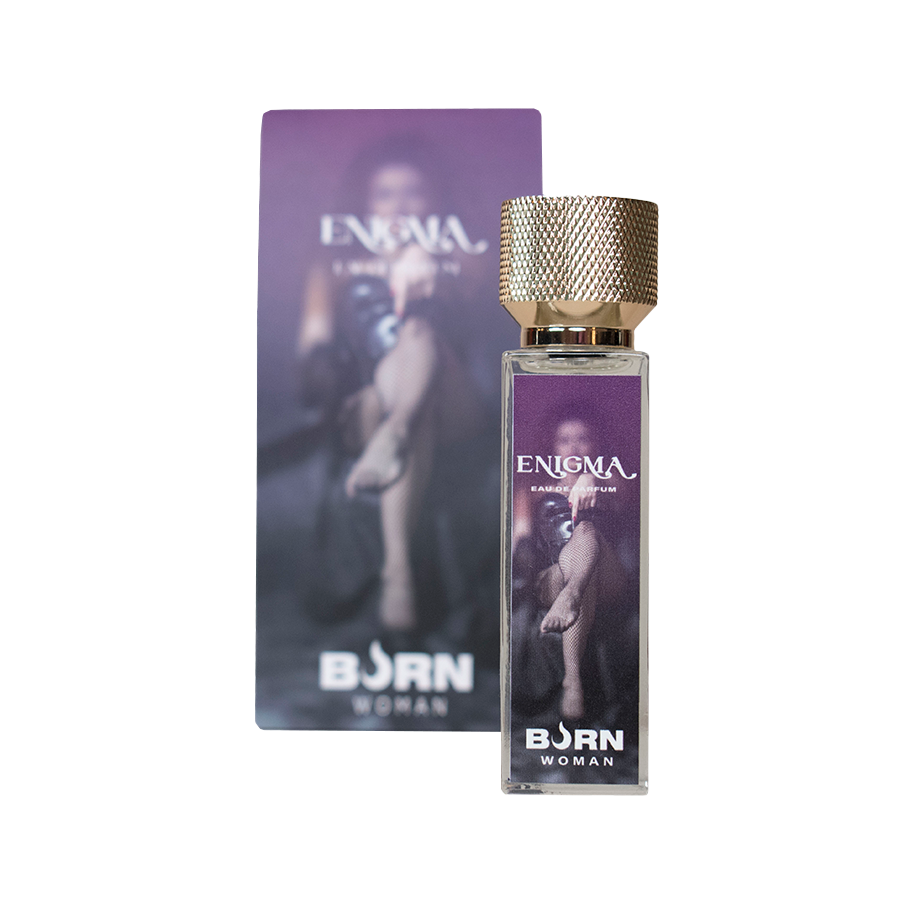 Burn Enigma Women's Perfume 20 ml - Fragancia Amaderada Atemporal