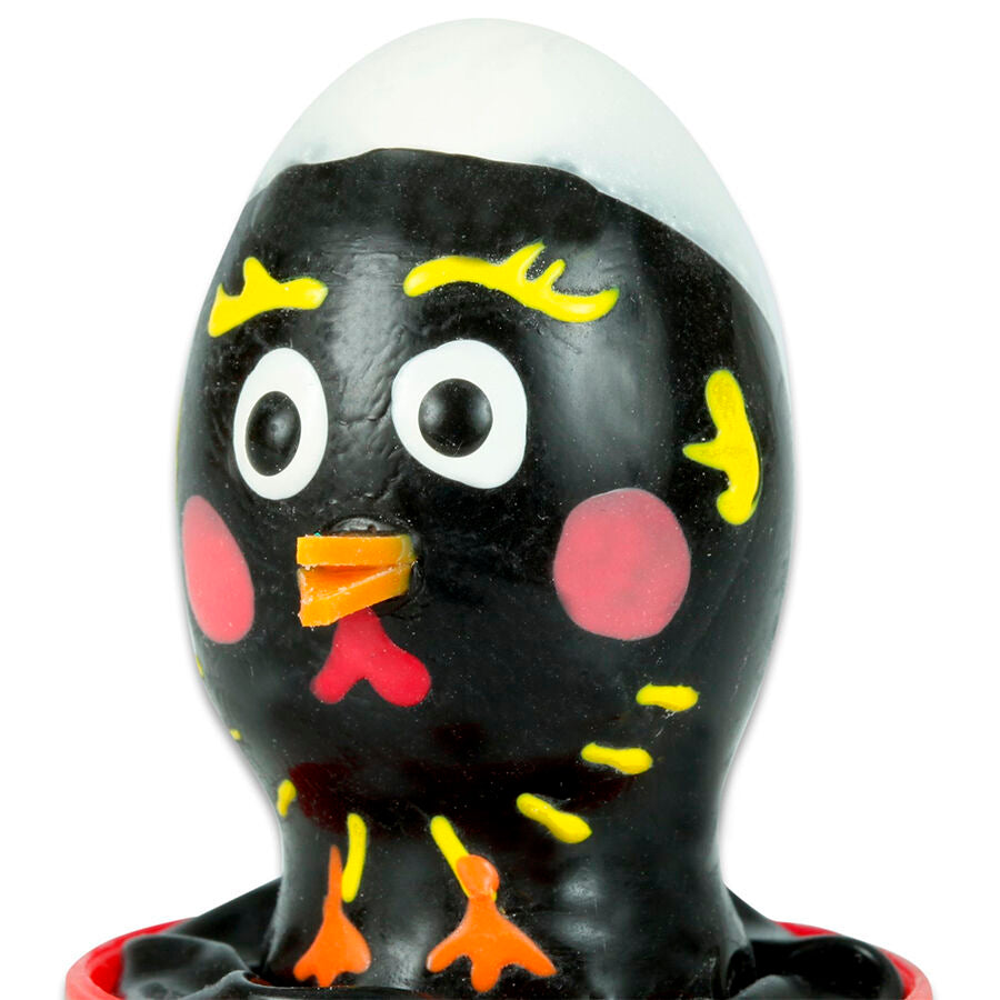 Condón Novelty Handpainted Chicken Black - Condomerie
