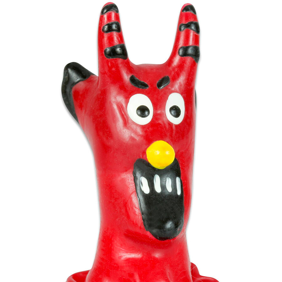 Condomerie Handpainted Novelty Condoms Red Devil - Diseño Artesanal Bohemio
