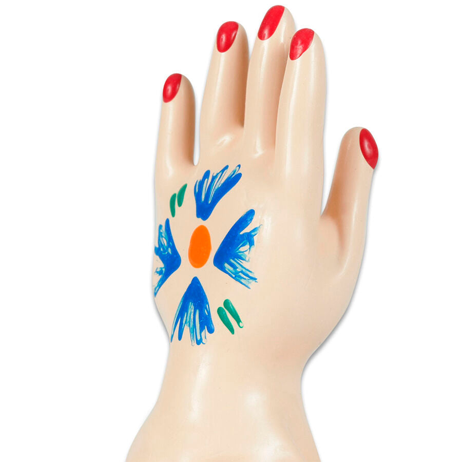 Condones Novelty Pintados a Mano Condomerie - Hand Model 1