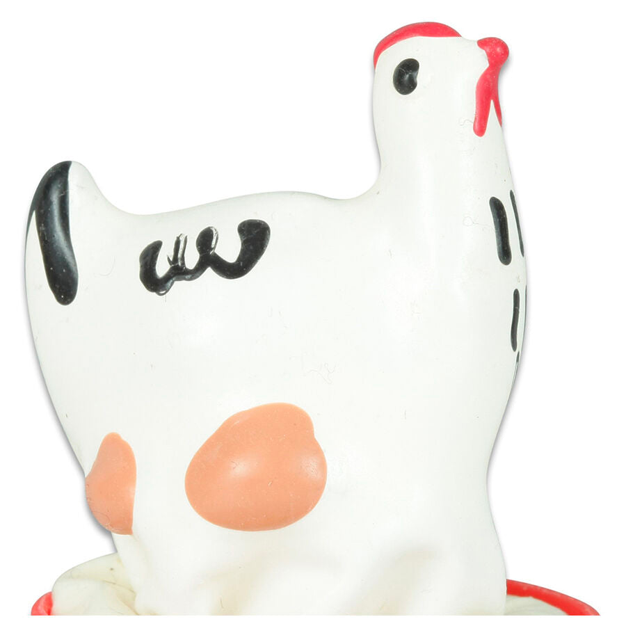 Condón de Novedad Handpainted Chicken White - Látex Pintado a Mano