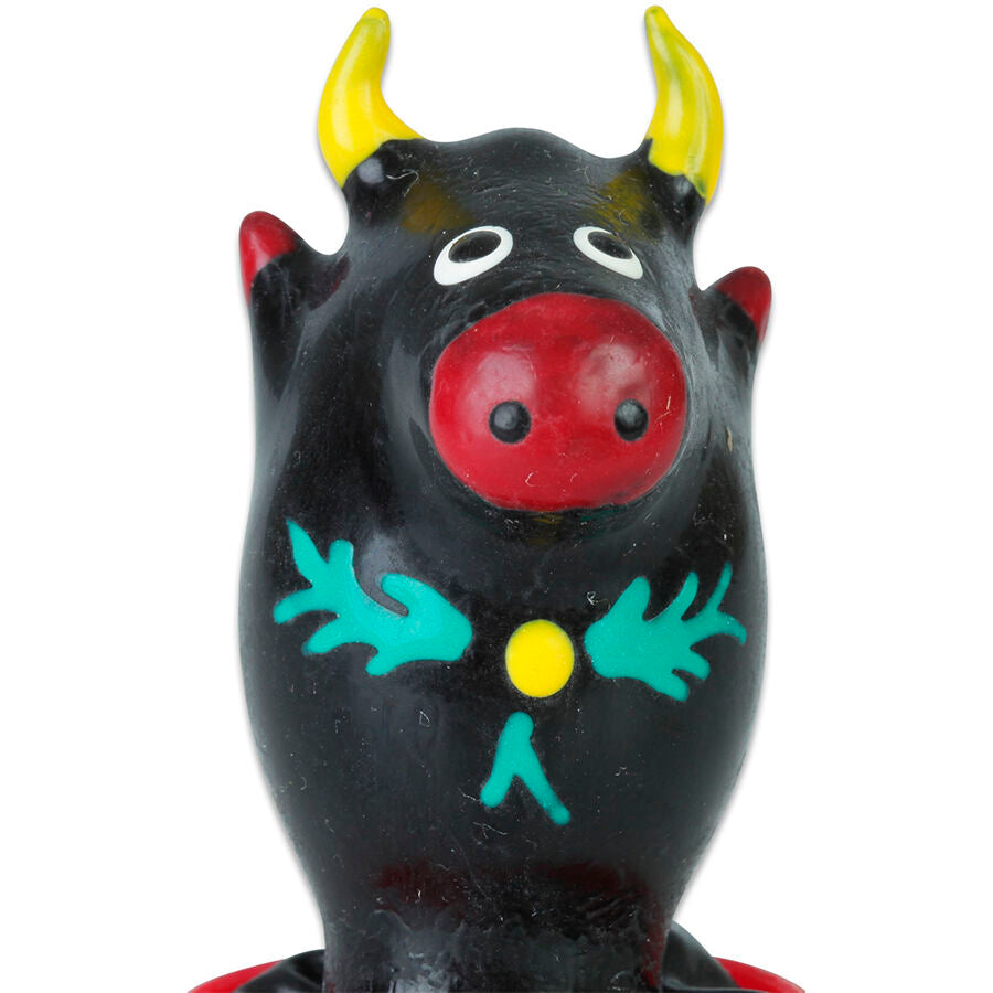 Condón Novelty Handpainted Bull Black - Artesanía Bohemia Exclusiva