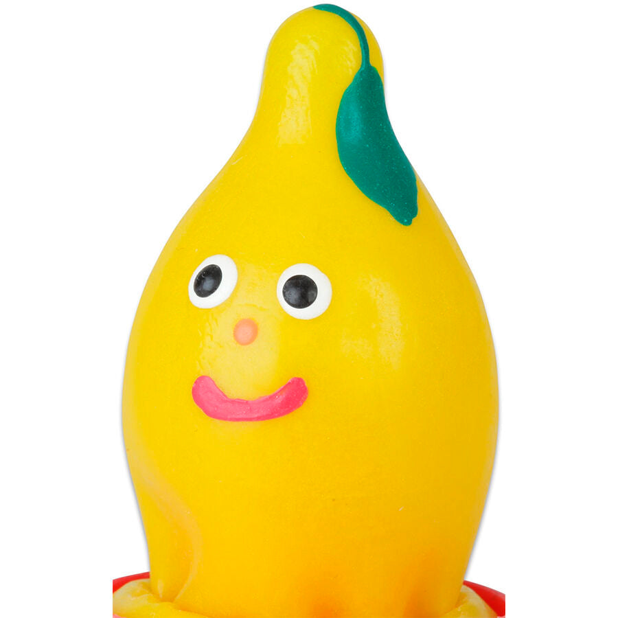 Condomerie Preservativo Decorativo Pintado a Mano Limón - Artesanía Erótica