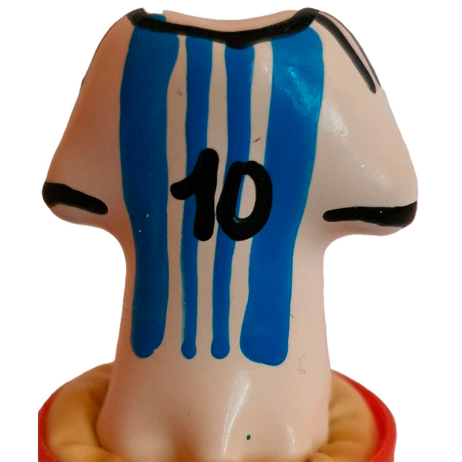 Preservativo Decorativo Messi Shirt Nr.10 - Pintado a Mano