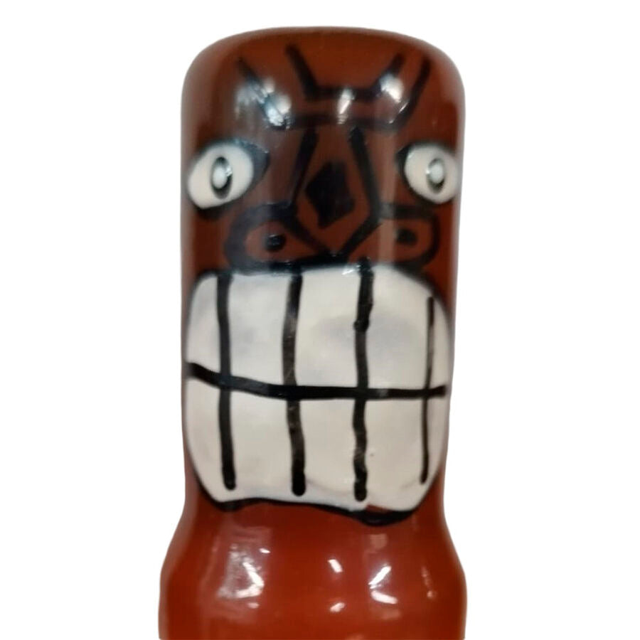 Condomerie Preservativo Decorativo Tiki Totem Pintado a Mano