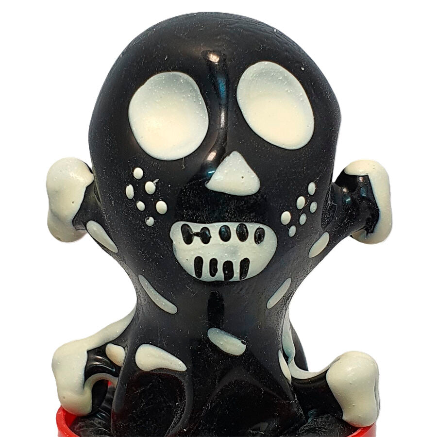 Condones Novelty Handpainted Skull Black Model 2 - Condomerie