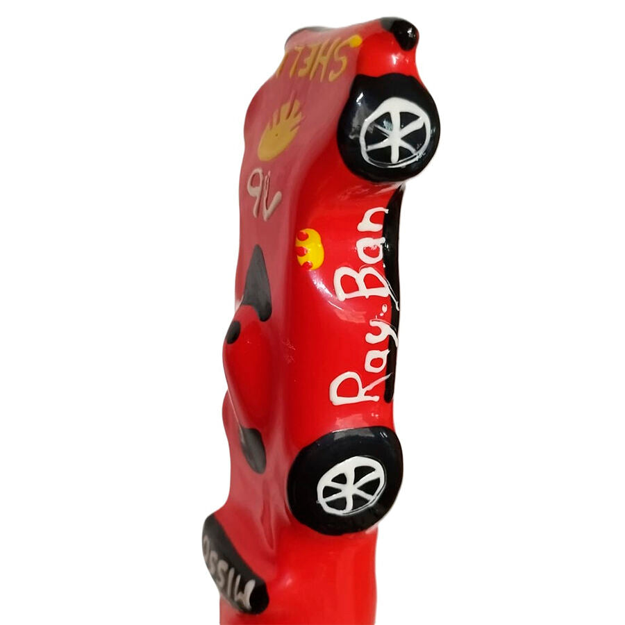 Condomerie Handpainted Novelty Condoms F1 Ferrari XL - Látex Natural
