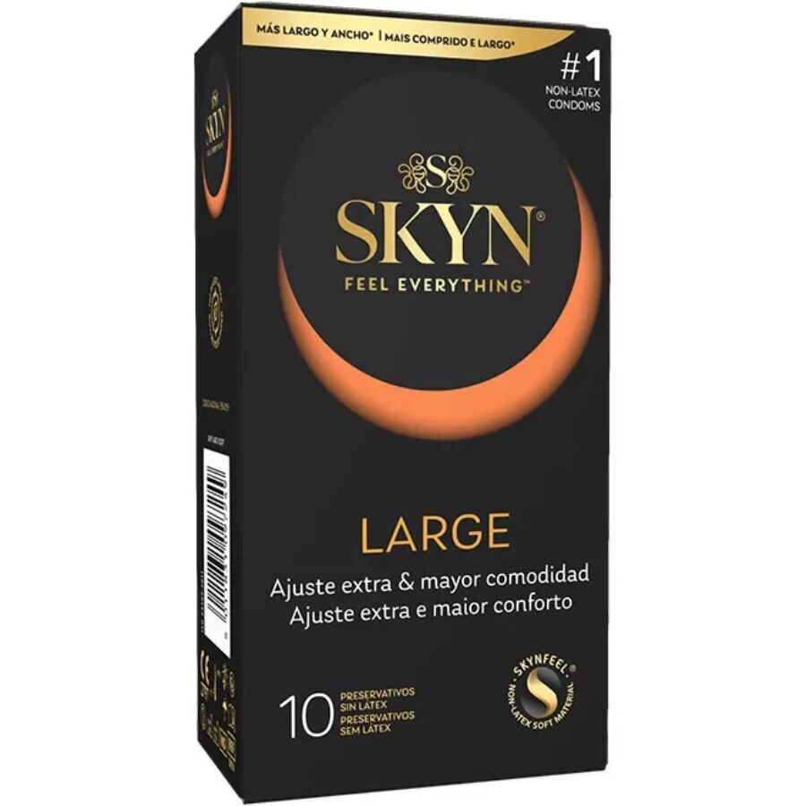 SKYN Large Extra Adjustment Preservativos Sin Látex 10 Unidades