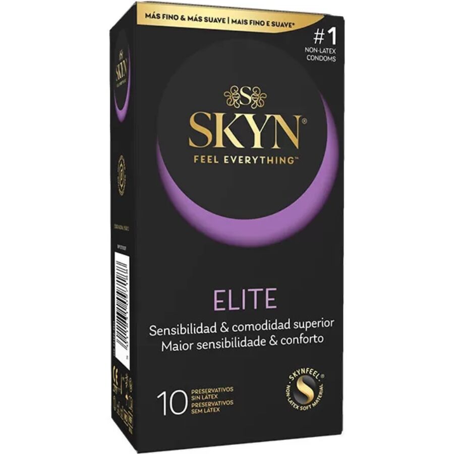Skyn Elite Ultra-Thin Preservativos sin Látex - 10 Unidades