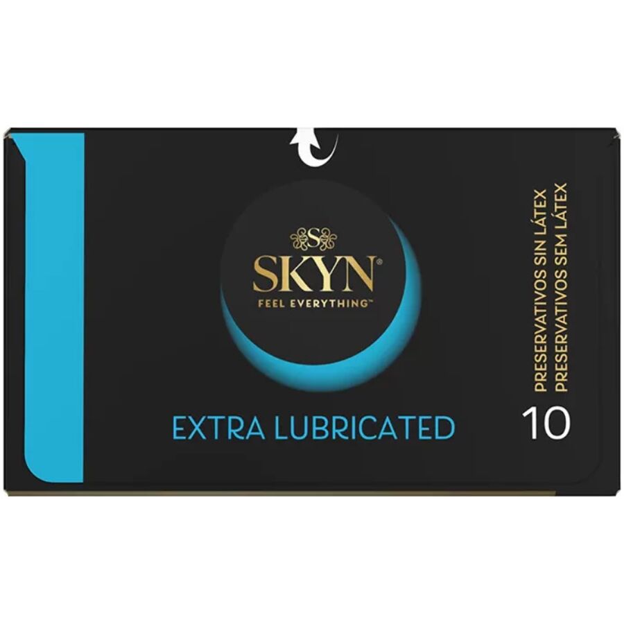 SKYN Extra Lubricated - Preservativos sin Látex 10 Unidades
