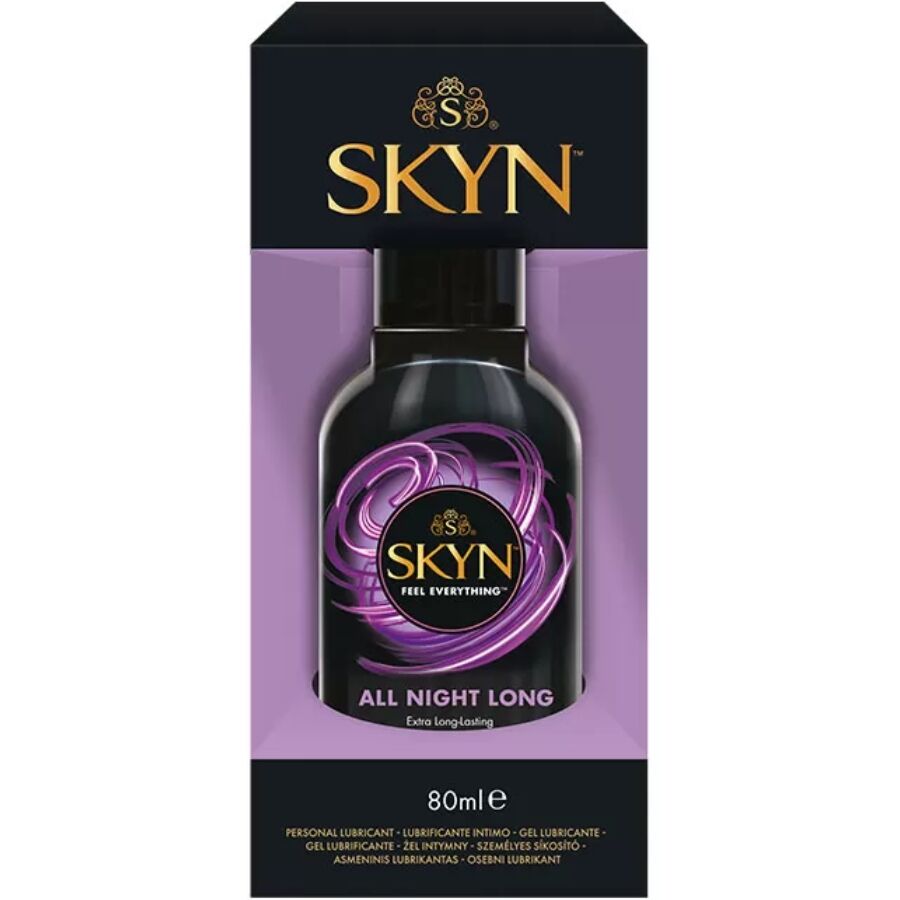 Lubricante Íntimo Skyn All Night Long a Base de Silicona 80 ml