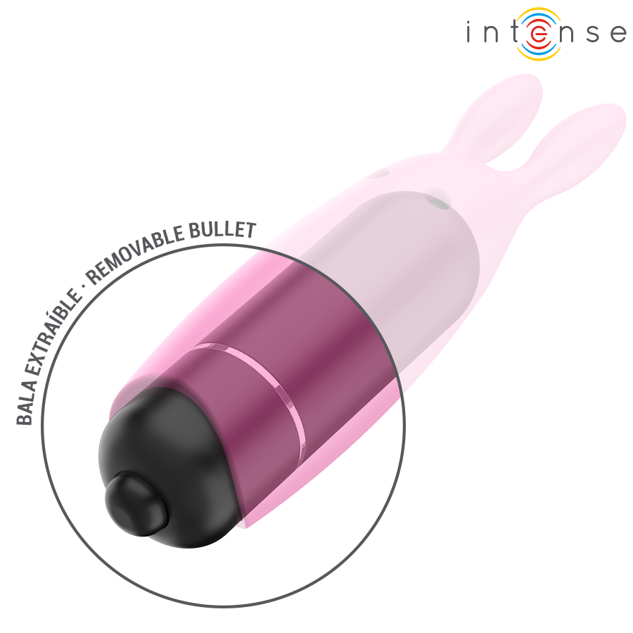 Intense Hopper Pink - Vibrador Compacto 8.3 cm