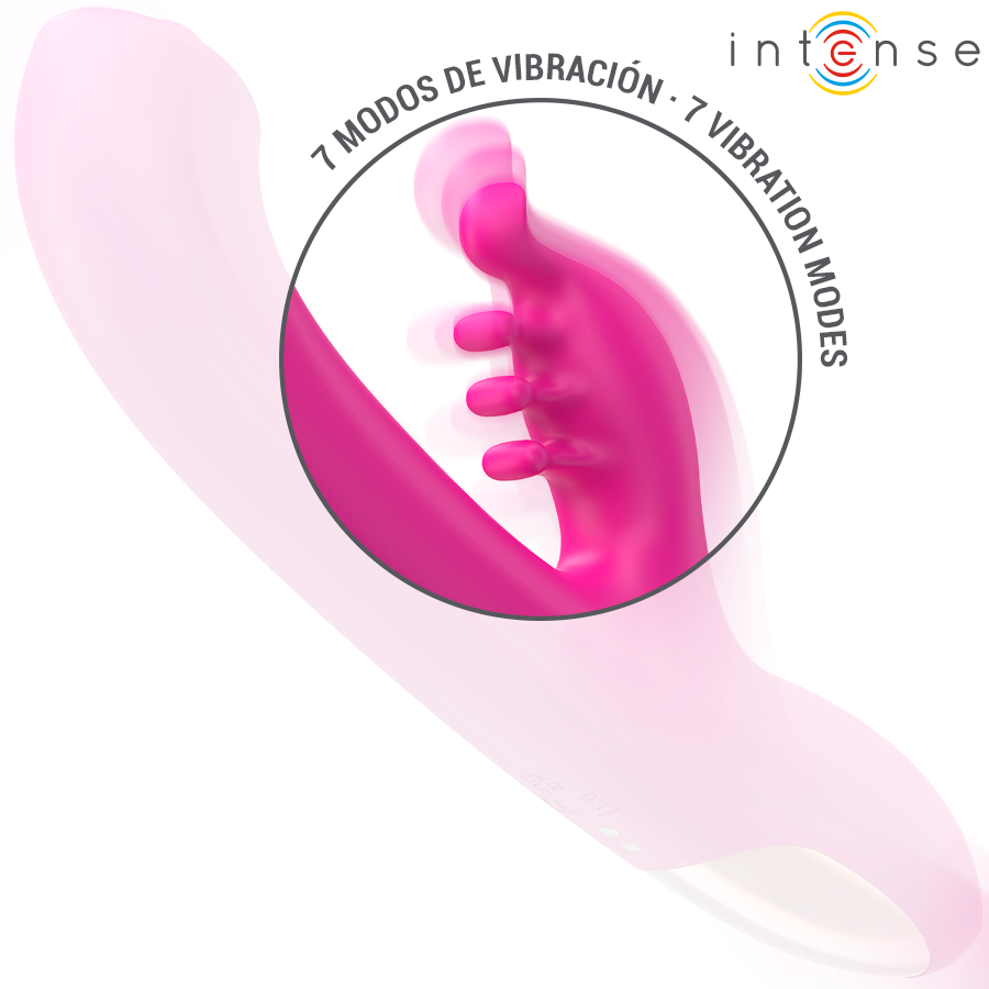 Intense Christina Vibrador Multifunción 22,5 cm Rosa