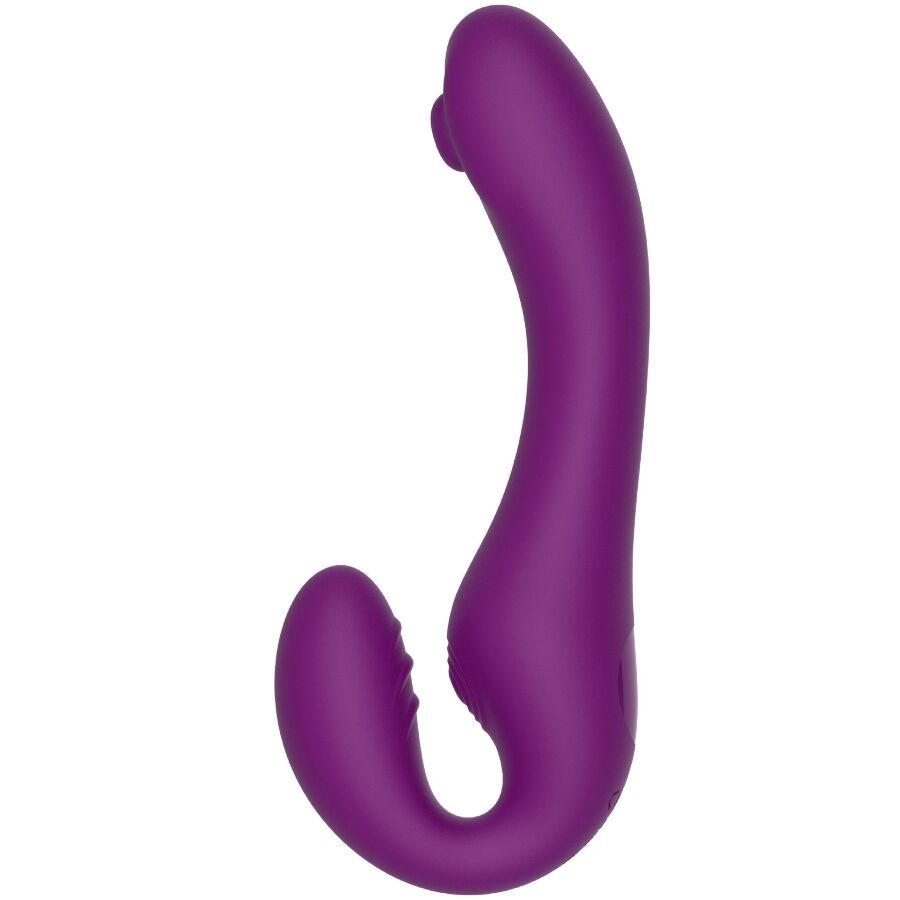 Xocoon 2 en 1 Vibrador sin Tirantes con Control Remoto Morado