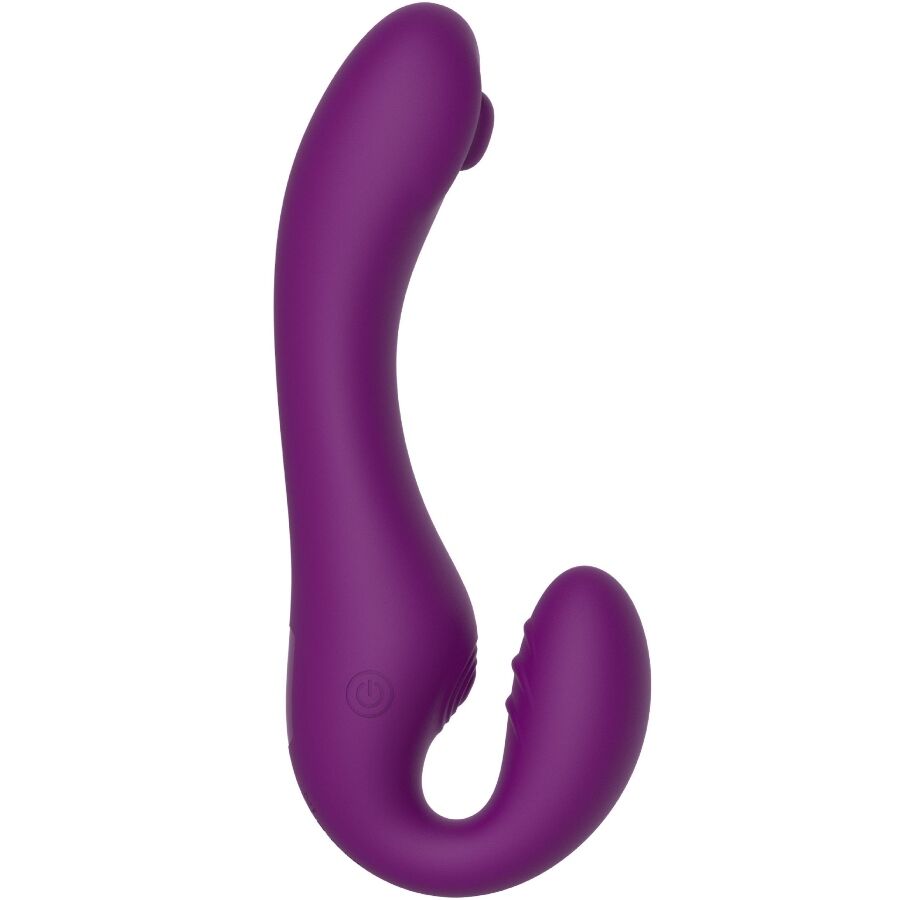 Xocoon 2 en 1 Vibrador sin Tirantes con Control Remoto Morado