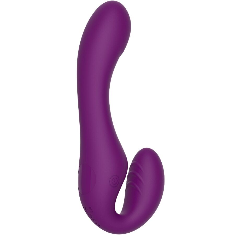 Xocoon 2 en 1 Vibrador sin Tirantes con Control Remoto Morado