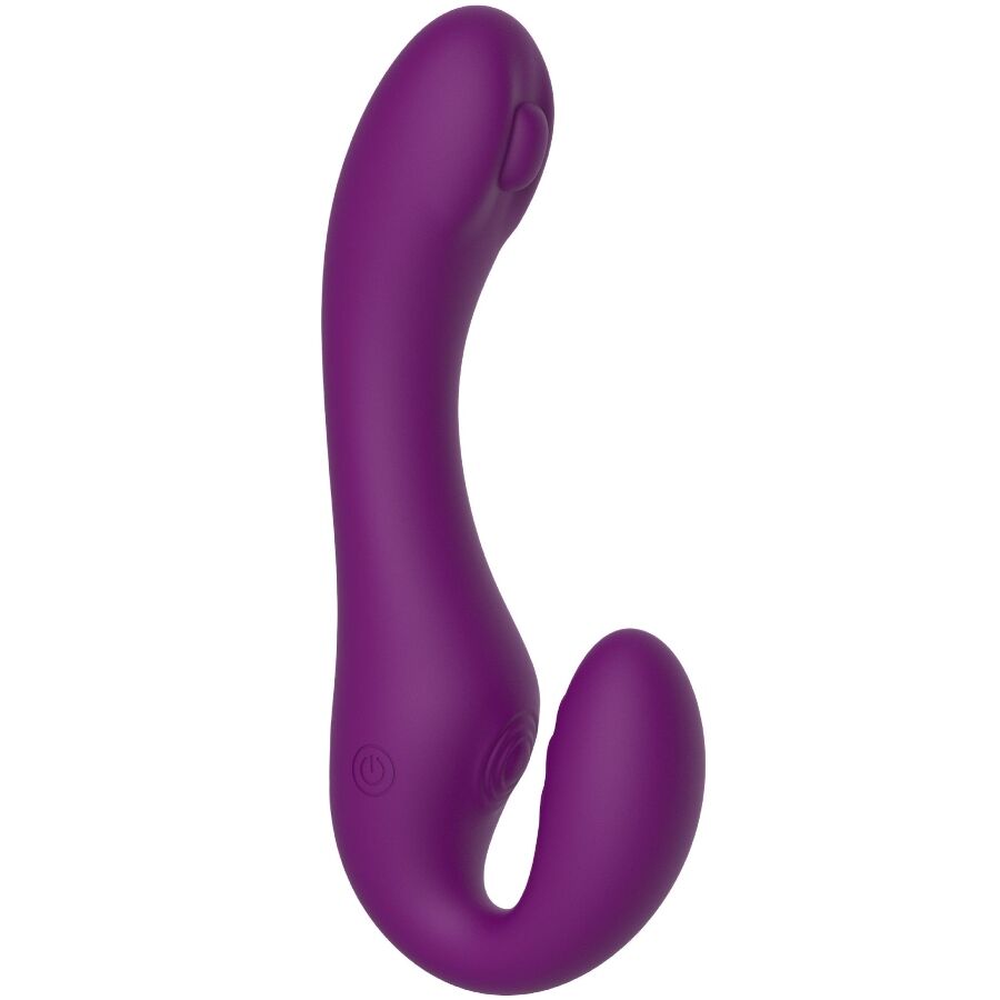 Xocoon 2 en 1 Vibrador sin Tirantes con Control Remoto Morado