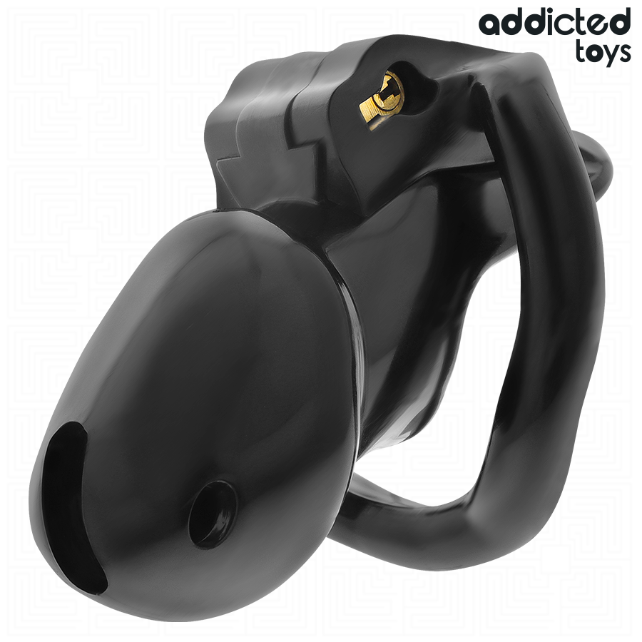Jaula de Castidad Mindnight Cell S - Acero Inoxidable con 4 Anillos Ajustables