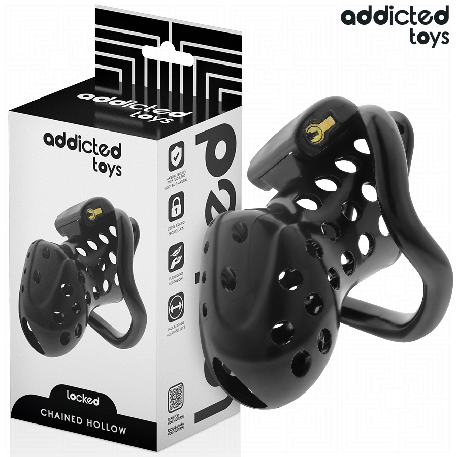 Addicted Toys Locked - Jaula para Pene con Cadena 10.5 cm